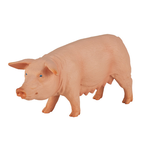 Pig toy farm animals - (sow),