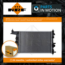 Radiator fits VAUXHALL ASTRA J 1.6 09 to 15 5-Speed Manual Transmission NRF New