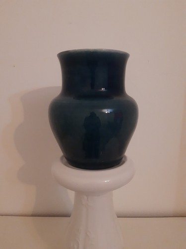 Large blue vase - –, tall