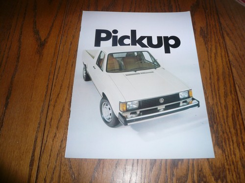 1982 volkswagen pickup - 1982,