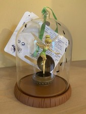 Disney Store Tinkerbell Holiday Xmas Glass Dome Ornament Stepping Ink 2018 BNWT