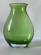 Vintage Hand Blown Emerald