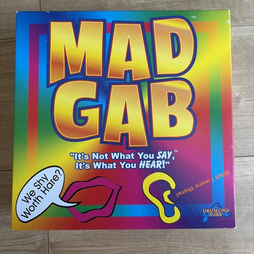 Mad gab board - game., drummond
