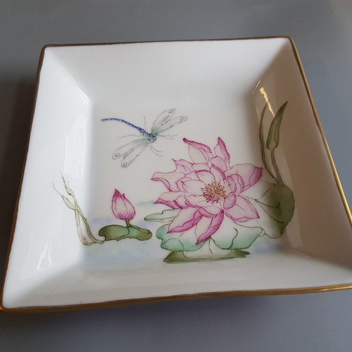 Limoges porcelain art tray - limoges,