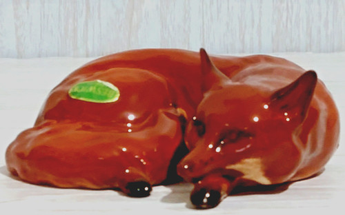 Beswick large fox - beswick, up