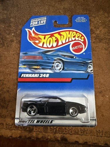 Hot wheels ferrari 348 black - hot,
