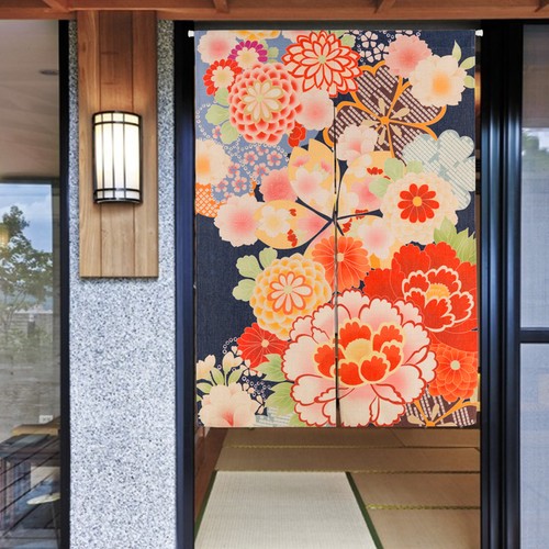 Japanese nail noren door - japanese,
