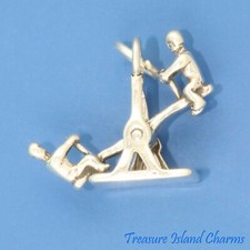 Children Kids on Seesaw Teeter