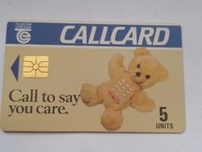 Vintage Retro 1990s Phonecard Telecom EireAnn 5 units Callcard Irish Ireland