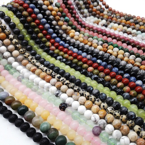 8mm natural crystal stone - natural,