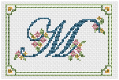 Cross stitch sampler kit - stitch, or