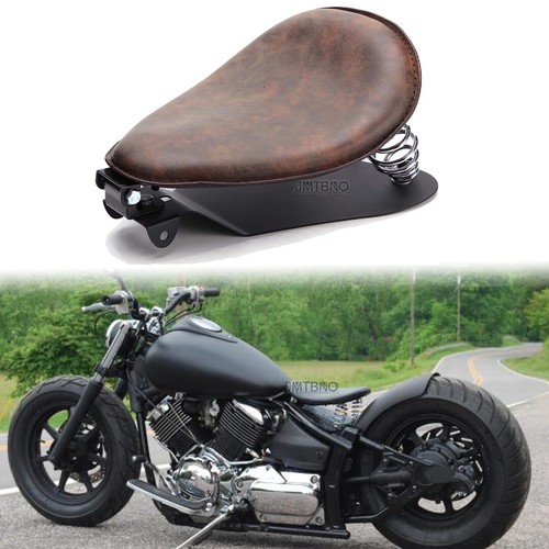 Motorcycle solo seat - seat, spring