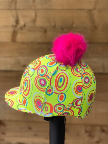 Horse riding hat silk - silk, loopy