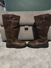 Dubarry Wexford Boots Walnut Uk Size 6 Gortex Leather
