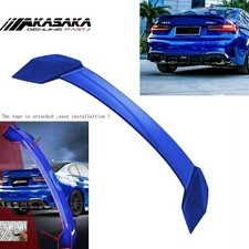 Blue Rear Trunk Spoiler Wing