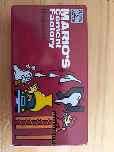 Nintendo game watch mario s - watch, mario's