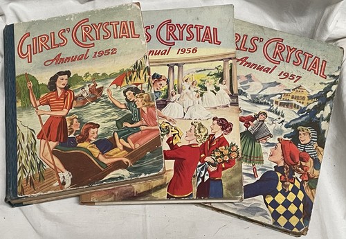 Vintage girls crystal - vintage, annuals