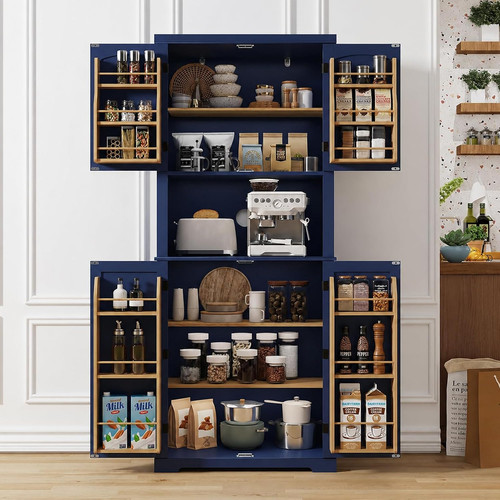 Kitchen pantry cupboard with - kitchen,