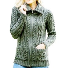 Aran Woollen Mills Green Soft