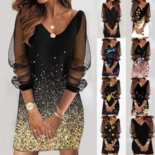 Plus Size Womens Shiny Glitter