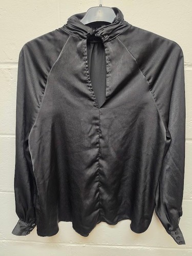 Ladies black cut - , front