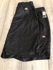 MEN'S DICKIES SHORTS SIZE LARGE 34"- 36"  WAIST BLACK