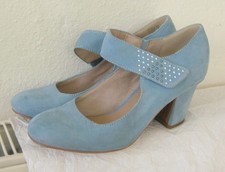 TAMARIS PALE BLUE SUEDE / REAL