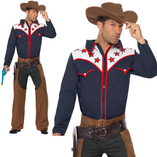 Rodeo cowboy costume adult - cowboy,