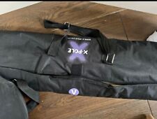 X-Pole Sport/Chrome Static Pole Dancing Pole+ Carrier-missing A/B Pole/some Part