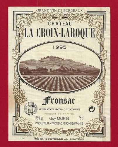 Label bordeaux fronsac - 88/03,