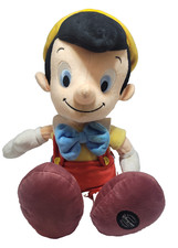 PINOCCHIO 16"PLUSH CUDDLY SOFT TOY TEDDY AUTHENTIC DISNEY STORE EXCLUSIVE