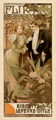 Flirt mucha vintage - flirt, by