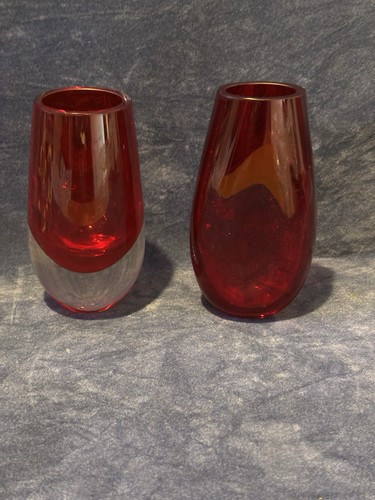 Ruby red whitefriars glass - whitefriars,