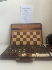 Chess & Backgammon Wooden Set