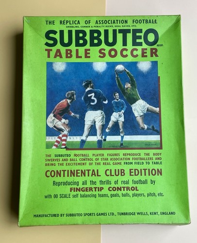 Vintage subbuteo game 1972 - vintage,