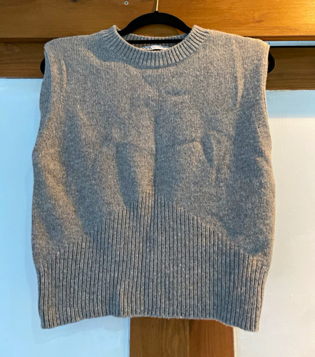 Zara size grey knit - size, l
