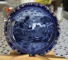 Antique James Kent Flow Blue