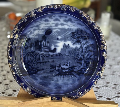 Antique james kent flow - antique, blue