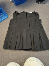 2 X M&S Black School Dresses