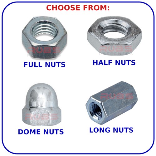 Nuts m8 m10 - m4,