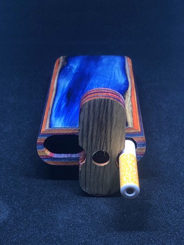 Wooden dug out box - wooden,