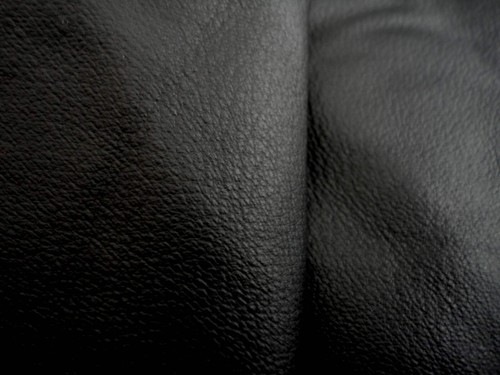 Jet black pigskin - black,