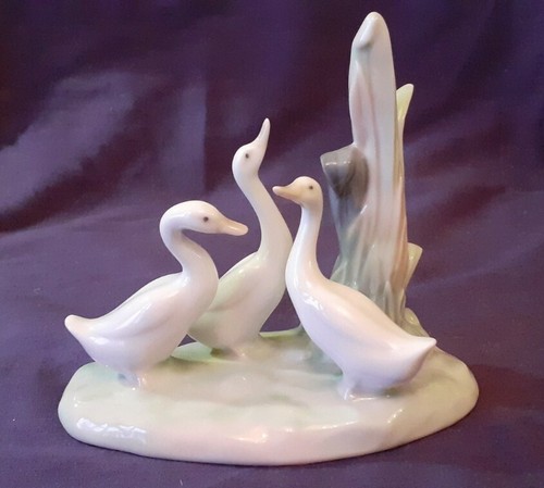 Nao lladro group geese - group,