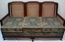 Mahogany Three Piece Bergere Suite