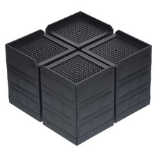 4Pcs Furniture Risers 4.3" Bed