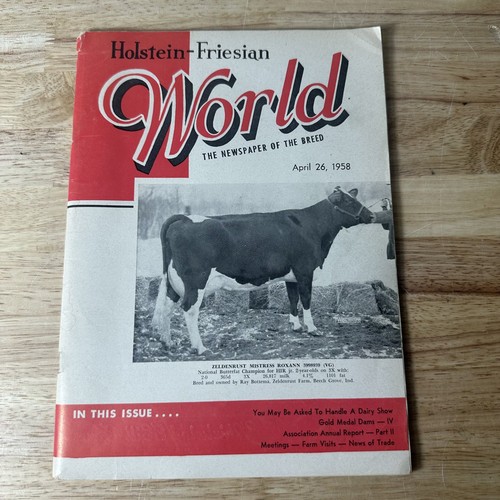 Holstein friesian world april - holstein-friesian,