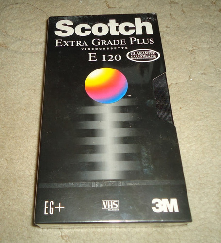 Scotch vhs 120 - scotch, e