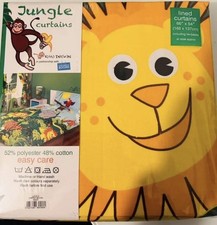 Set of Kids Jungle curtains