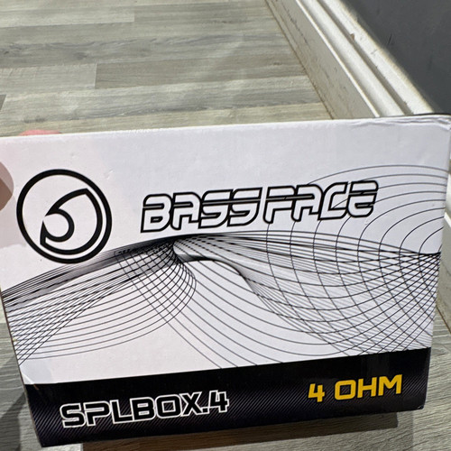 Bass face splbox 4in wired - splbox.4,