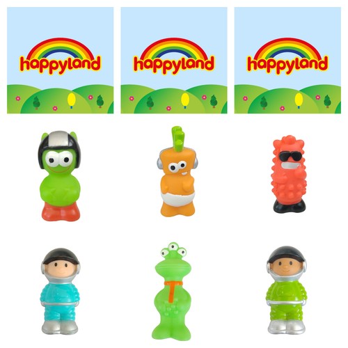 Elc happyland space figures - happyland,